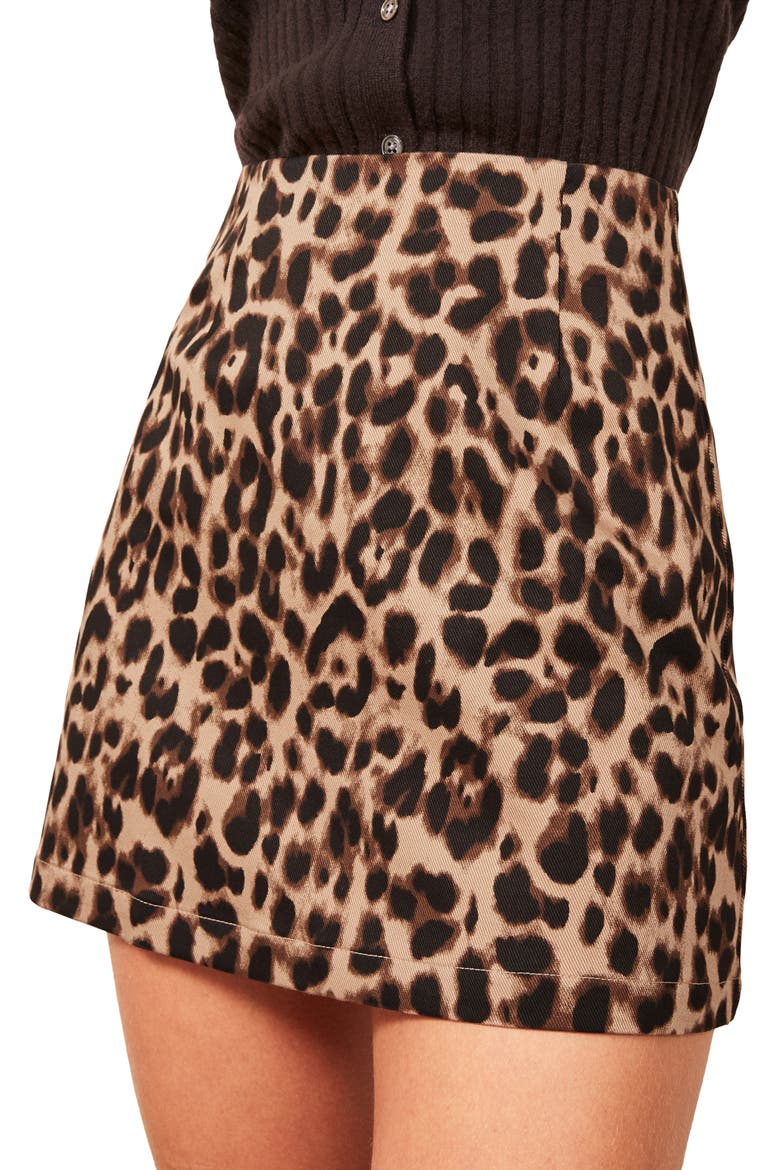 Jamie Miniskirt, Main, color, LEOPARD