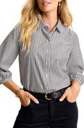 Tommy Bahama Palisade Isles Stripe Cotton Poplin Button-Up Shirt