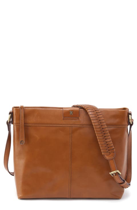 Medium Romy Leather Crossbody Bag