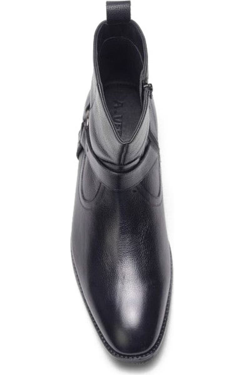 A. Veer Westin Harness Boot, Alternate, color, Black Leather