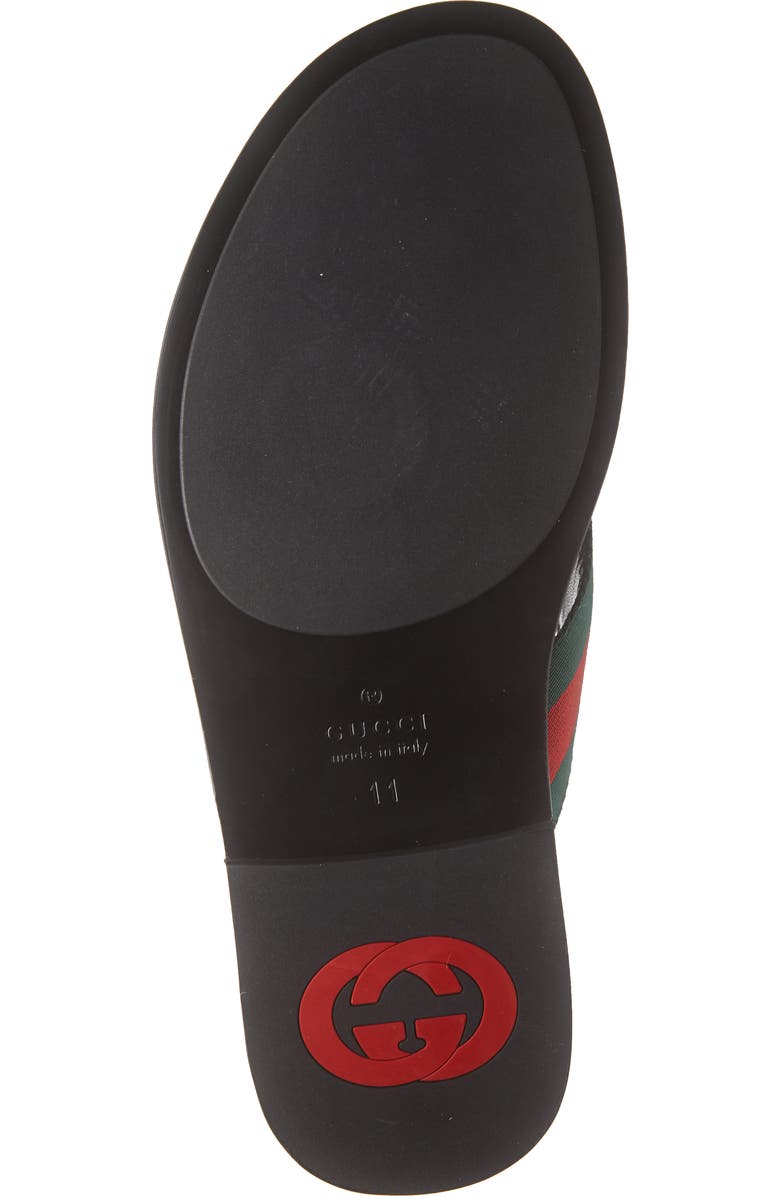 Gucci Kika GG Web Flip Flop, Alternate, color,