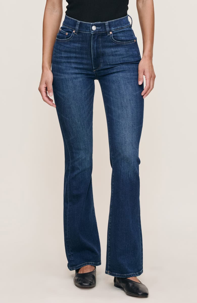 DL1961 Bridget Instasculpt<sup>™</sup> Boot High Rise Jeans, Main, color, Sea Front