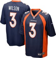 Nike Men's Nike Russell Wilson Navy Denver Broncos Alternate Game Jersey