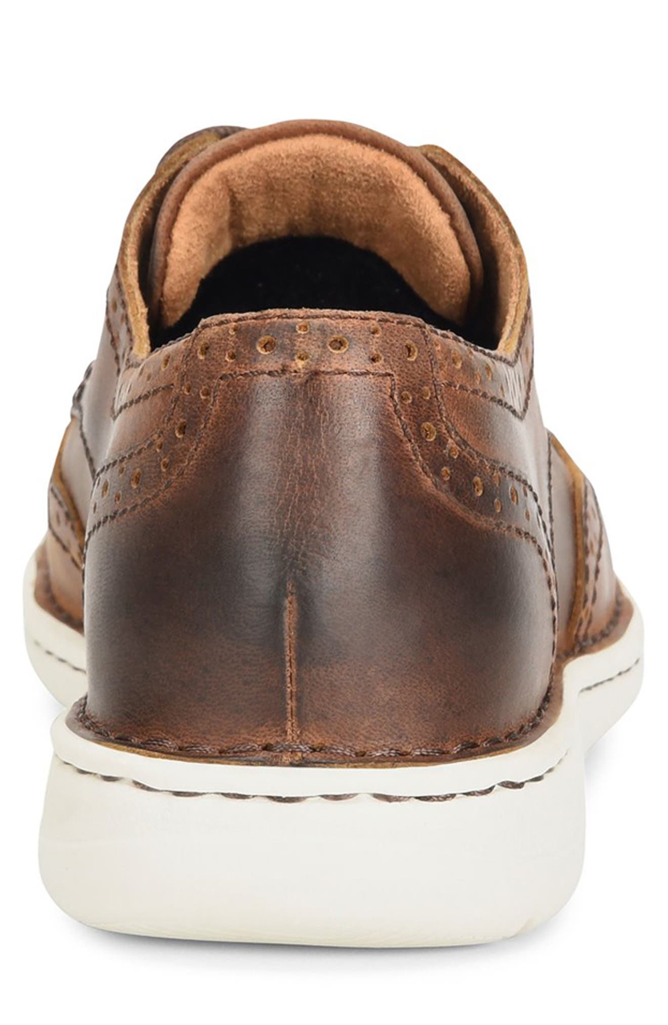 Børn Luke Sneaker, Alternate, color, Brown Full Grain
