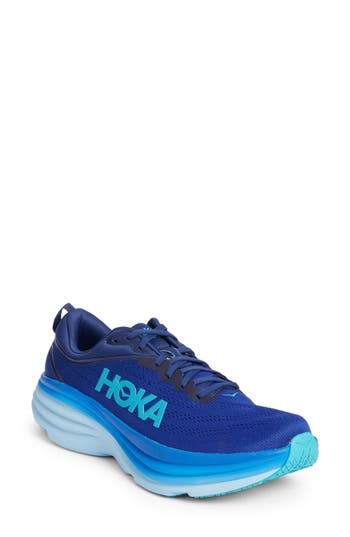 Hoka Bondi 8 Running Shoe In Black