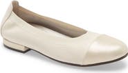 David Tate Nicole Cap Toe Flat