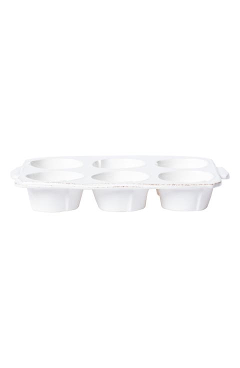 Lastra Stoneware Muffin Tray