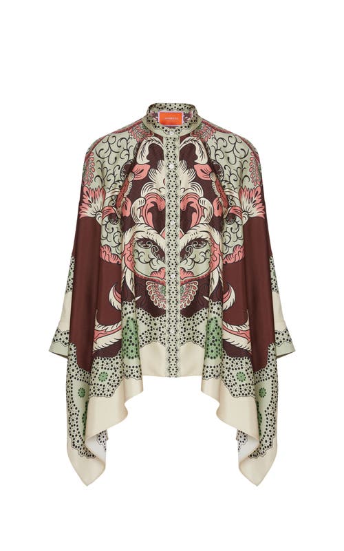 La Doublej Foulard Shirt In Brown