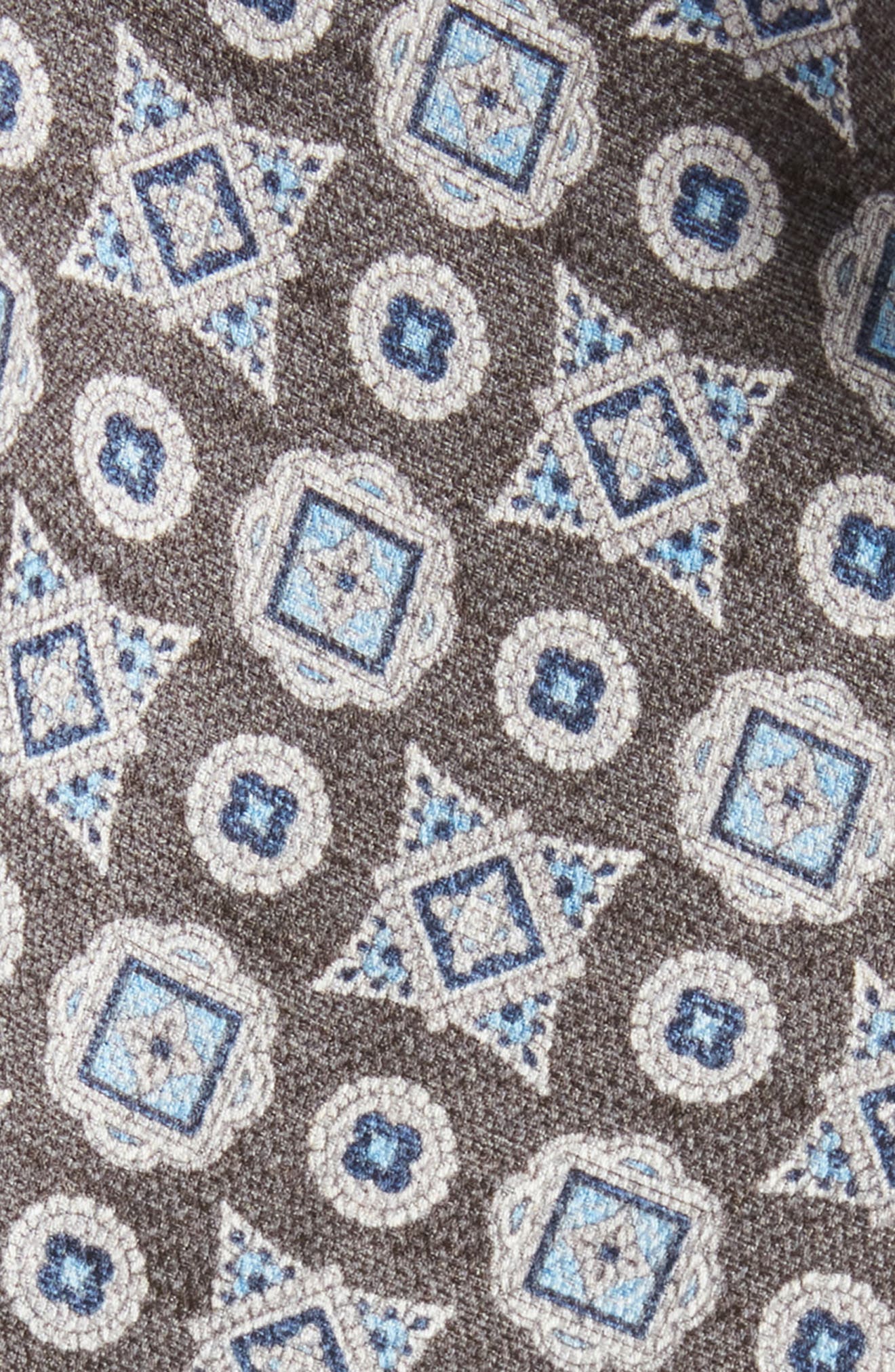 EDWARD ARMAH Foulard Links Reversible Silk Pocket Circle (Men ...