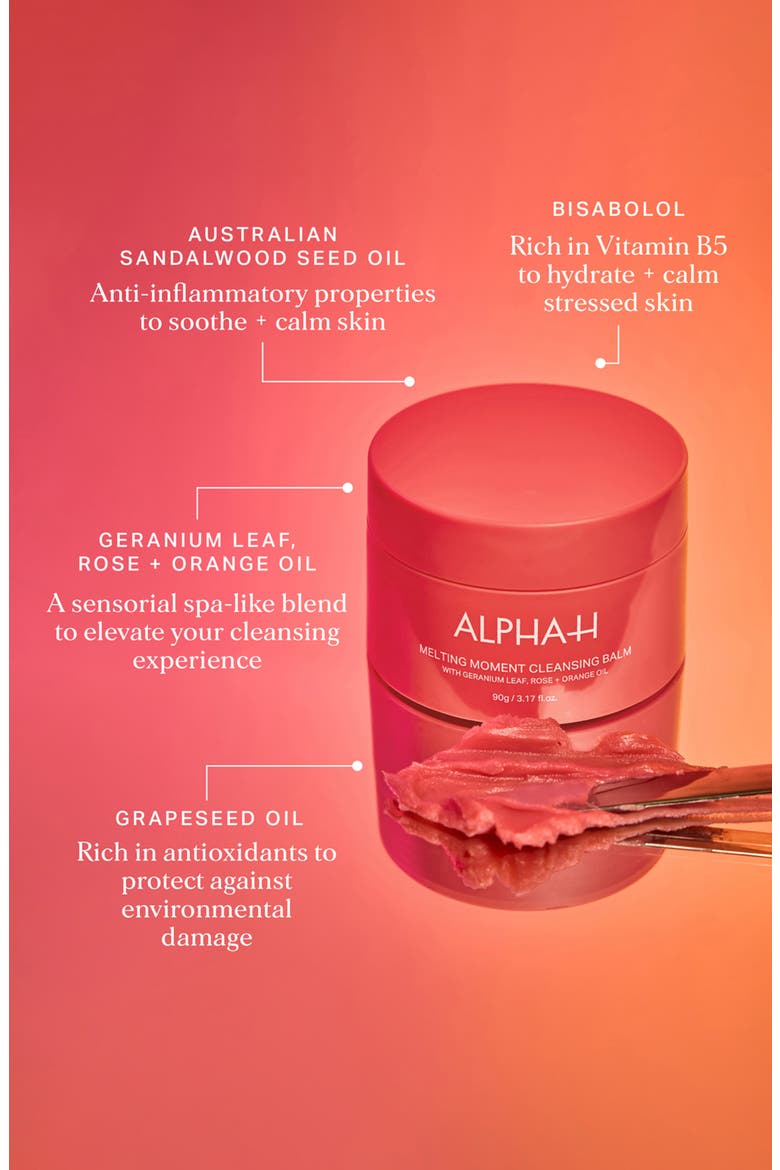 Melting Moment Cleansing Balm Geranium Leaf, Rose & Orange Oil (Limited Edition), Alternate, color, NO COLOR
