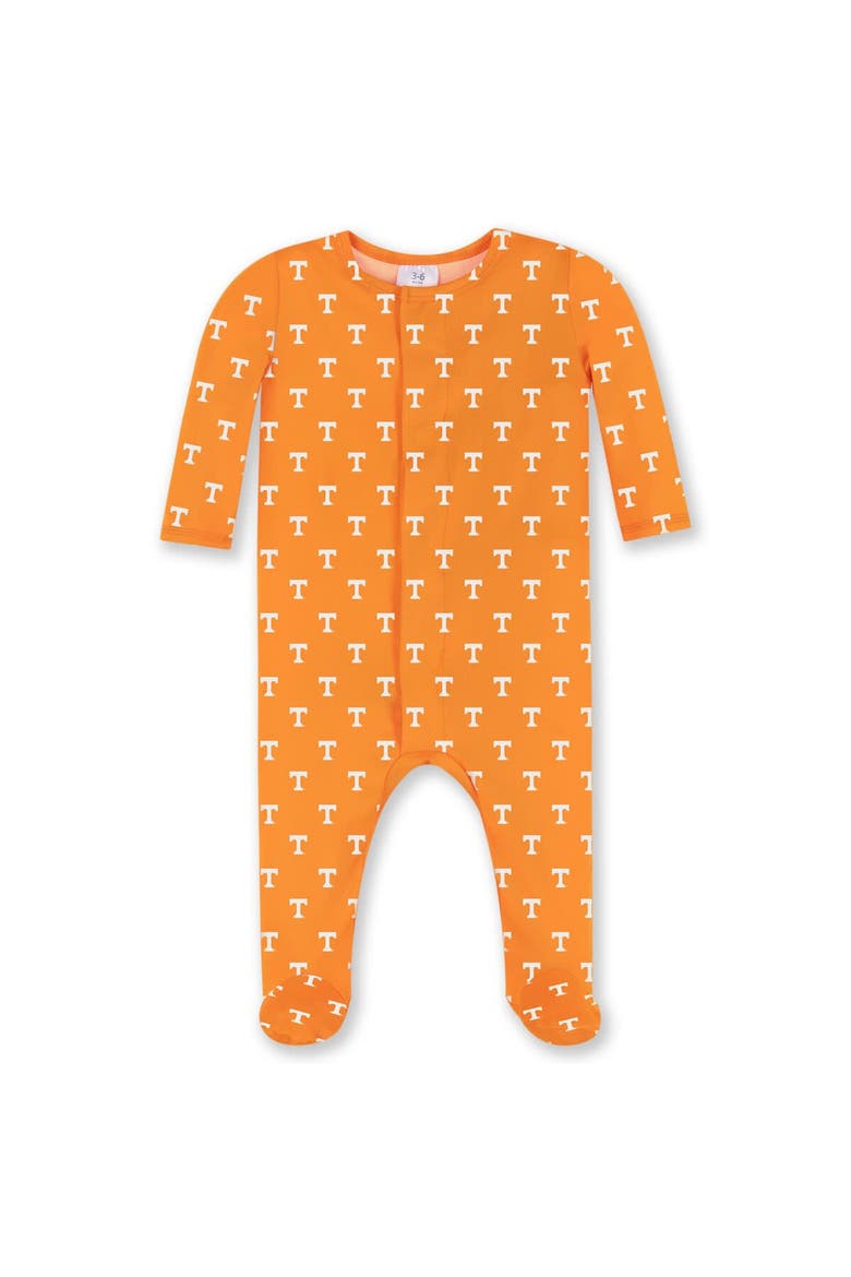 Newborn & Infant ZooZatz Tennessee Orange Tennessee Volunteers Magnetic Closure Sleeper, Main, color, Tennessee Orange