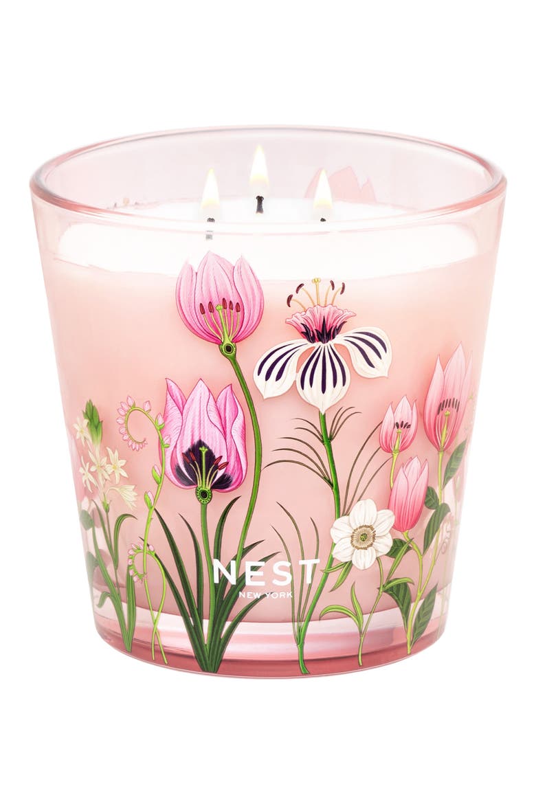 Himalayan Salt & Rosewater Scented Candle, Alternate, color, NO COLOR