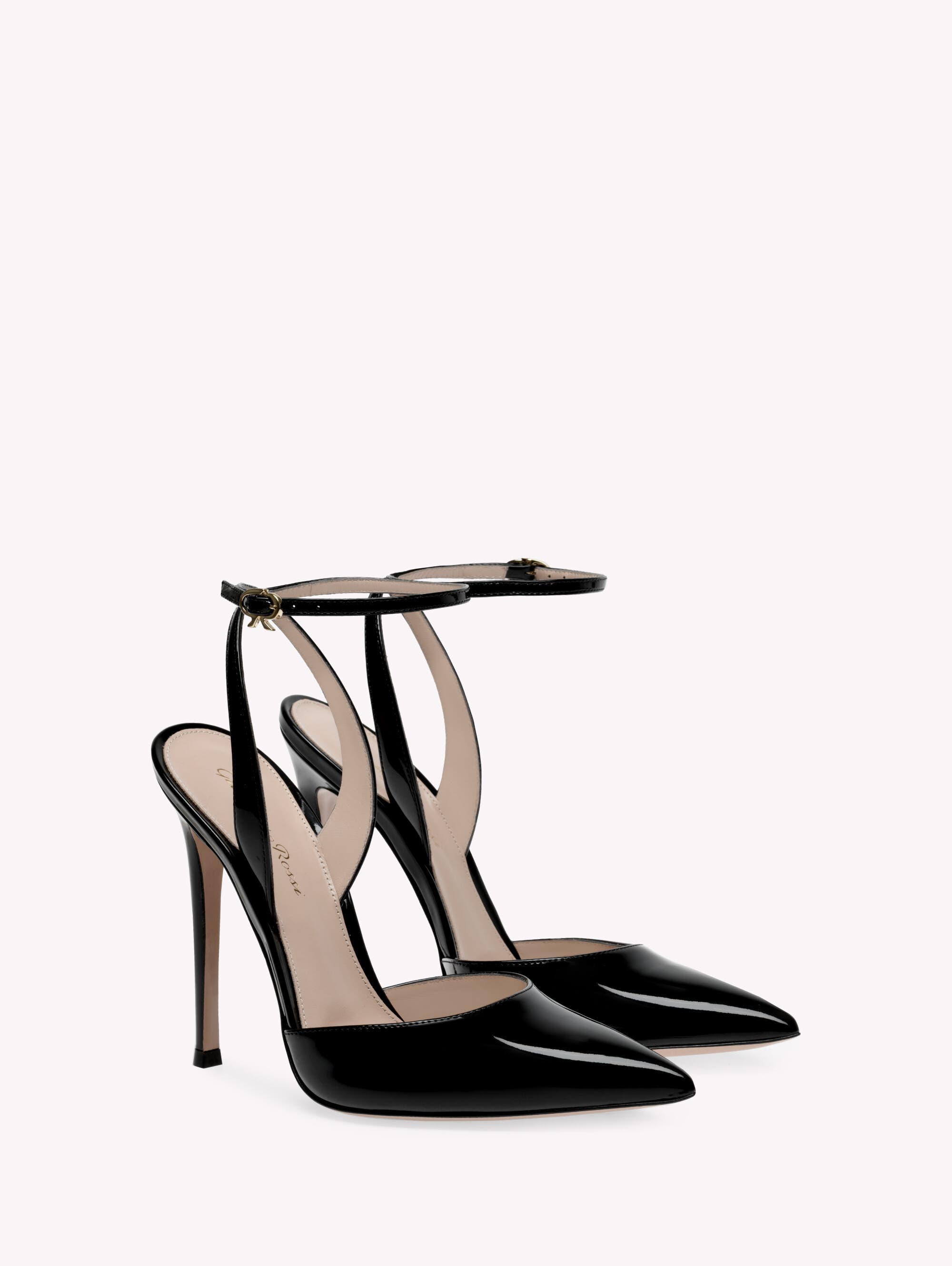 Cara Ankle Pump, Alternate, color, Black Calf Leather