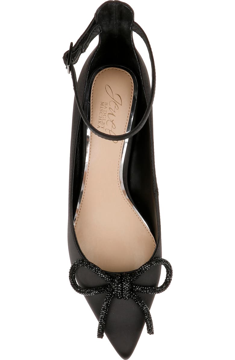 Jewel Badgley Mischka Geranium Pointed Toe Kitten Heel Pump, Alternate, color,