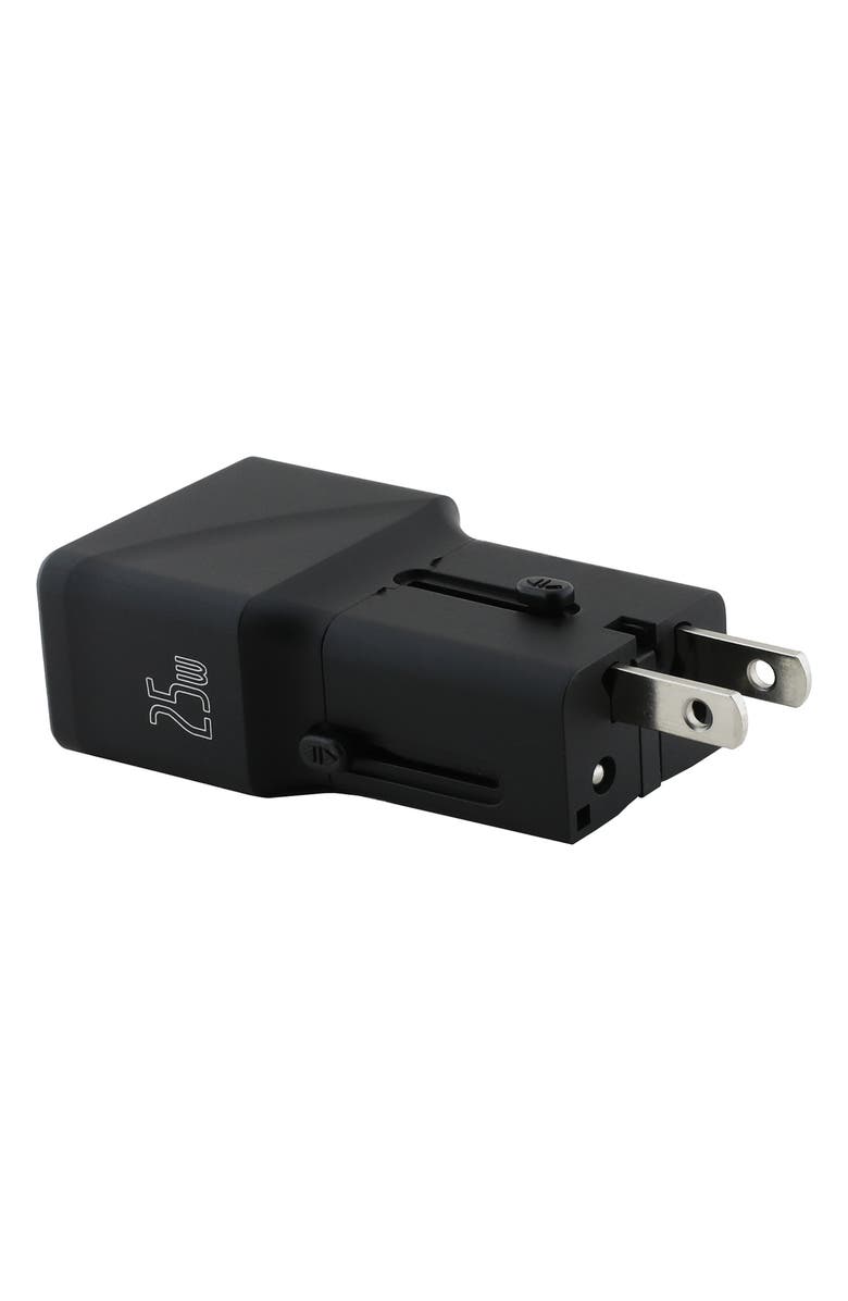 TUMI Travel Bundle Adapter Charger, Alternate, color, Black