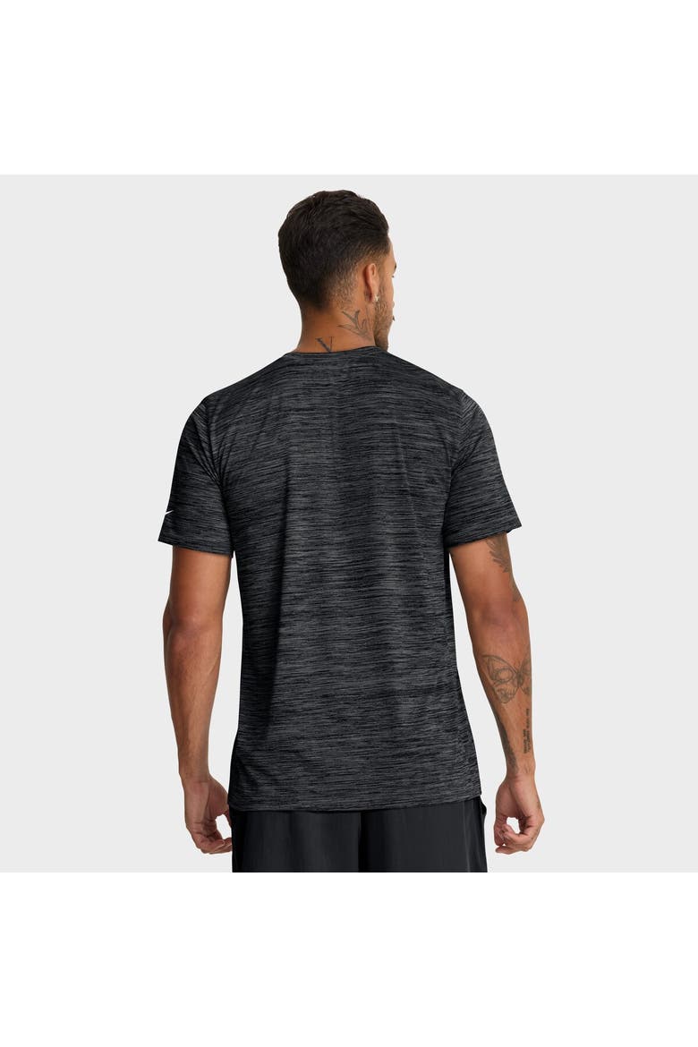 Men's Nike Black Las Vegas Raiders Velocity Ball Carrier Dri-FIT T-Shirt, Alternate, color, Black