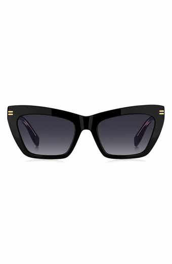54mm Gradient Rectangular Sunglasses