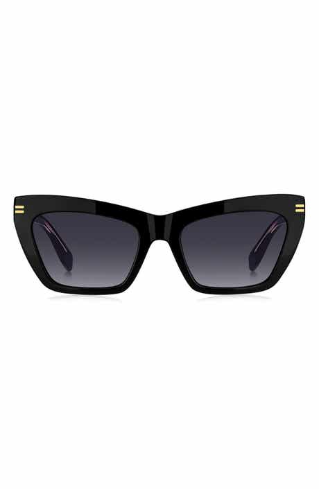 54mm Gradient Rectangular Sunglasses