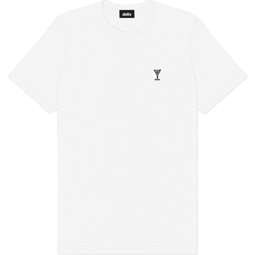 Dalix Mens Martini Cotton Tee