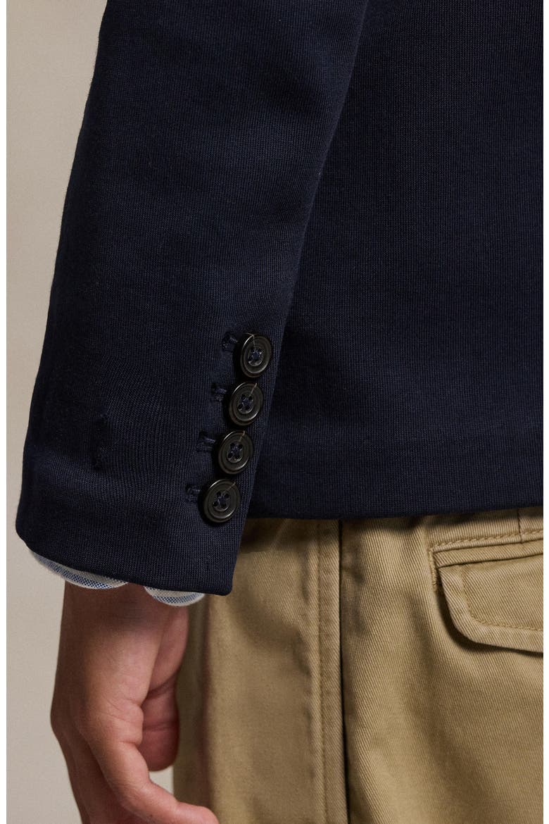 Kids' Double Knit Blazer, Alternate, color, AVIATR NVY