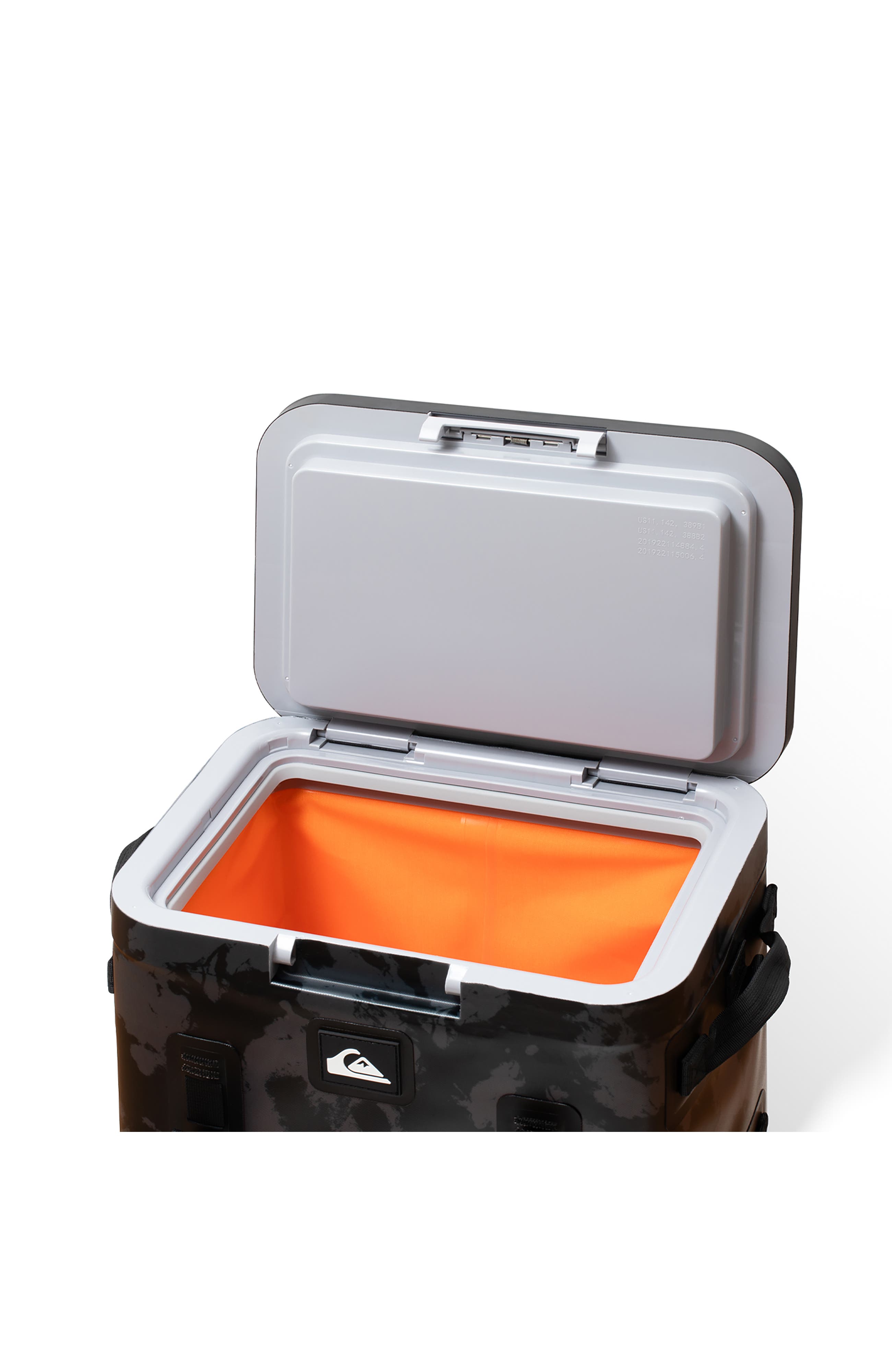 Quiksilver Coastal 20L Multi-Layer Insulated Zipperless Cooler Backpack with Bottle Opener, Alternate, color, Tie-Dye