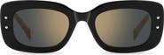 Carolina Herrera Her 50mm Rectangular Sunglasses