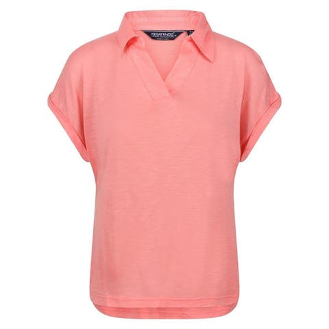 Plain V Neck Polo Shirt