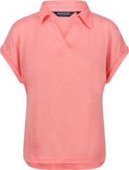 Regatta Plain V Neck Polo Shirt