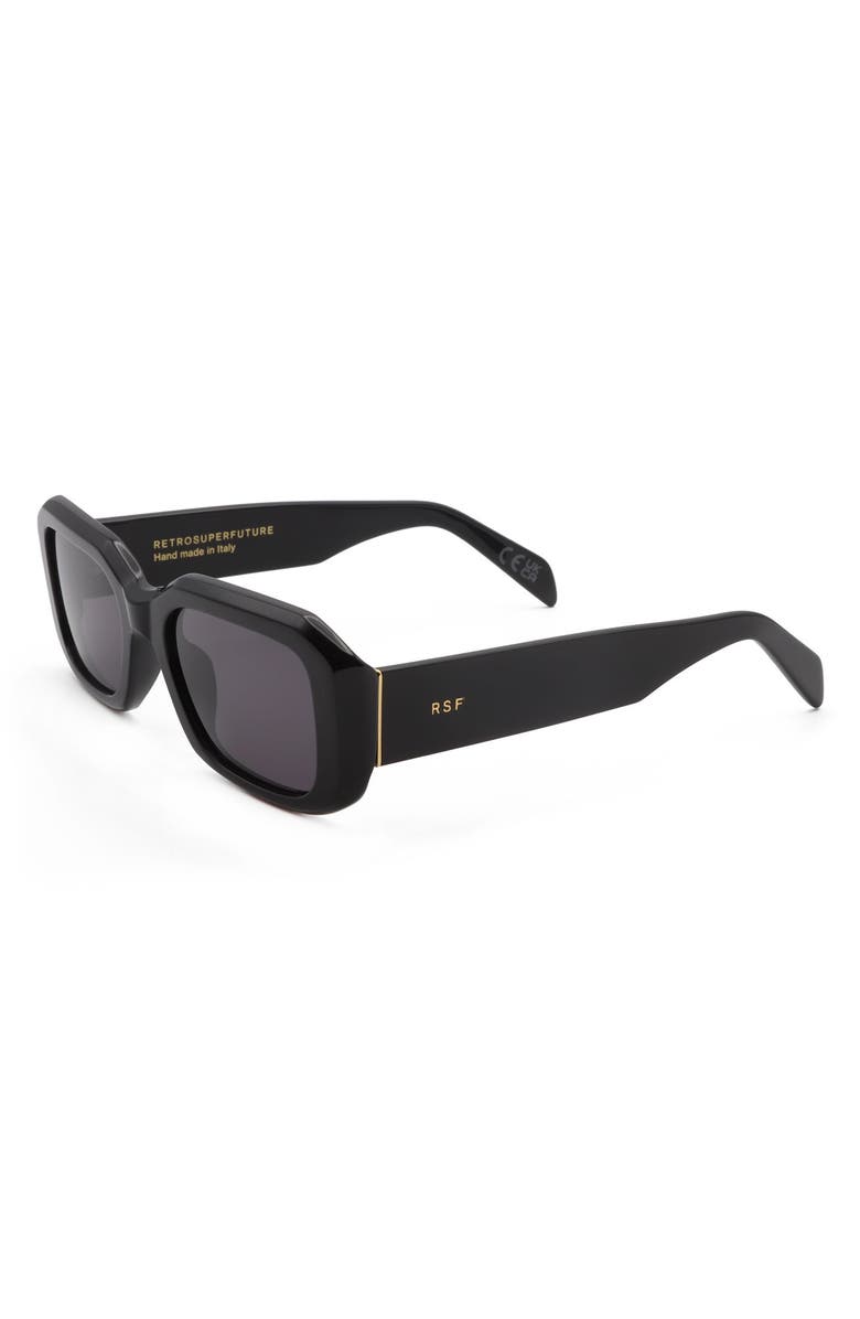 SUPER by RETROSUPERFUTURE<sup>®</sup> 53mm Wrap Sunglasses, Alternate, color, Black