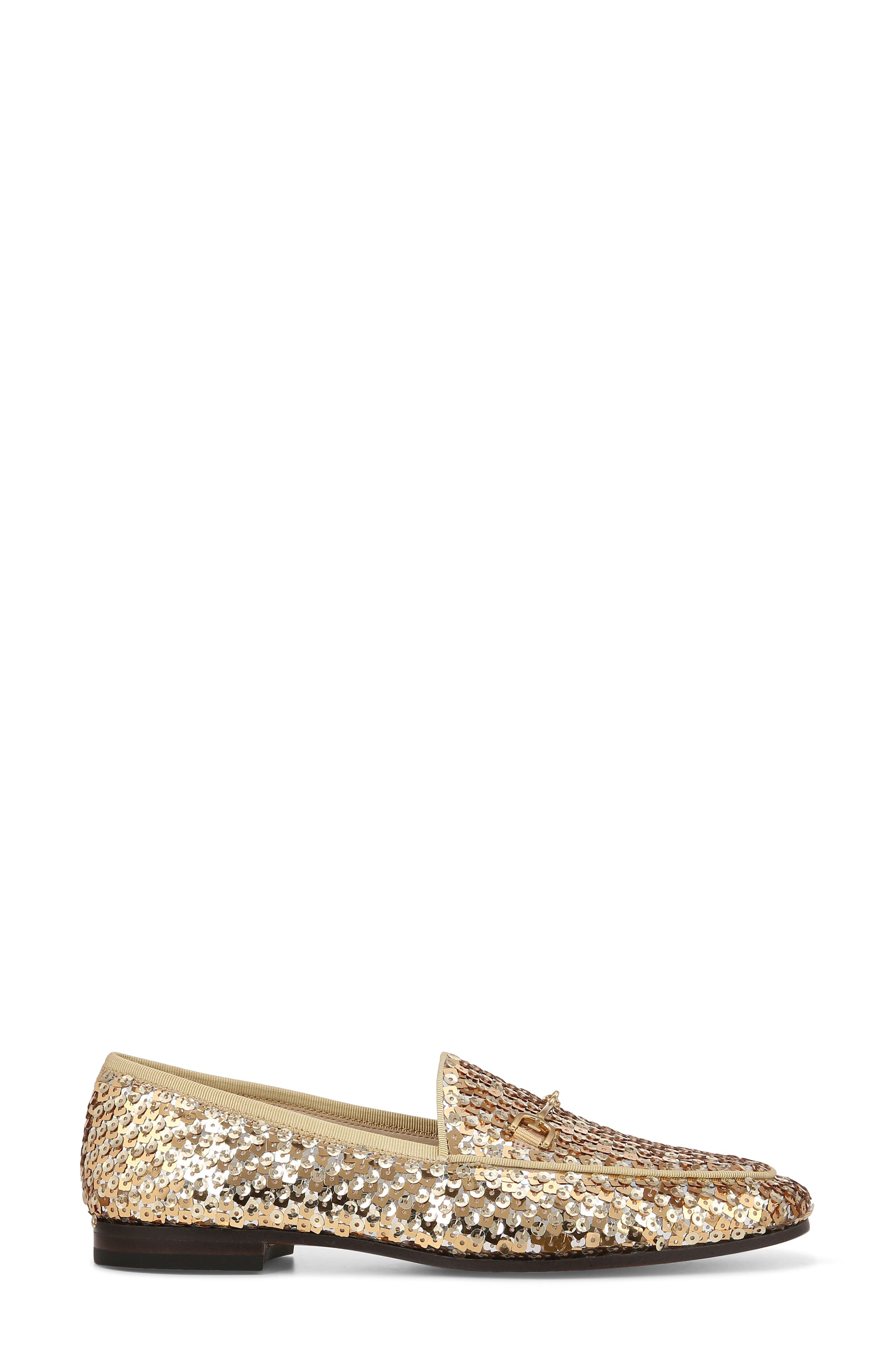 Sam Edelman Loraine Sequin Loafer, Alternate, color, Gold Multi