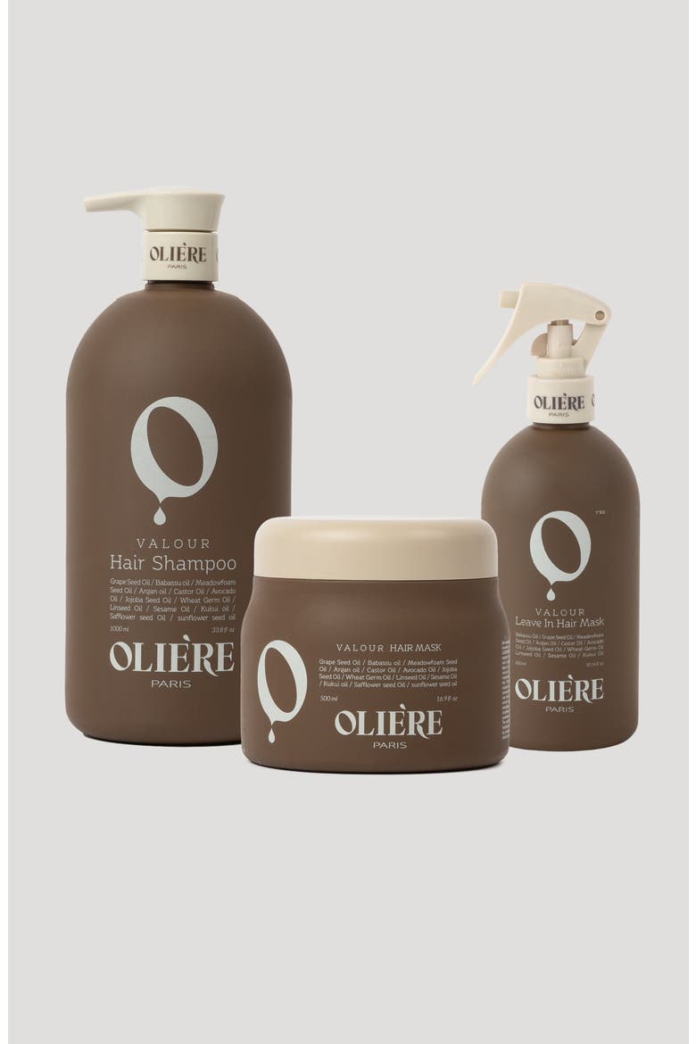 Valour Essential Smoothing Hair Care Trio, Main, color, None