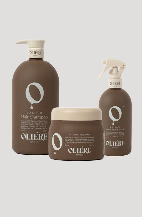 Valour Essential Smoothing Hair Care Trio