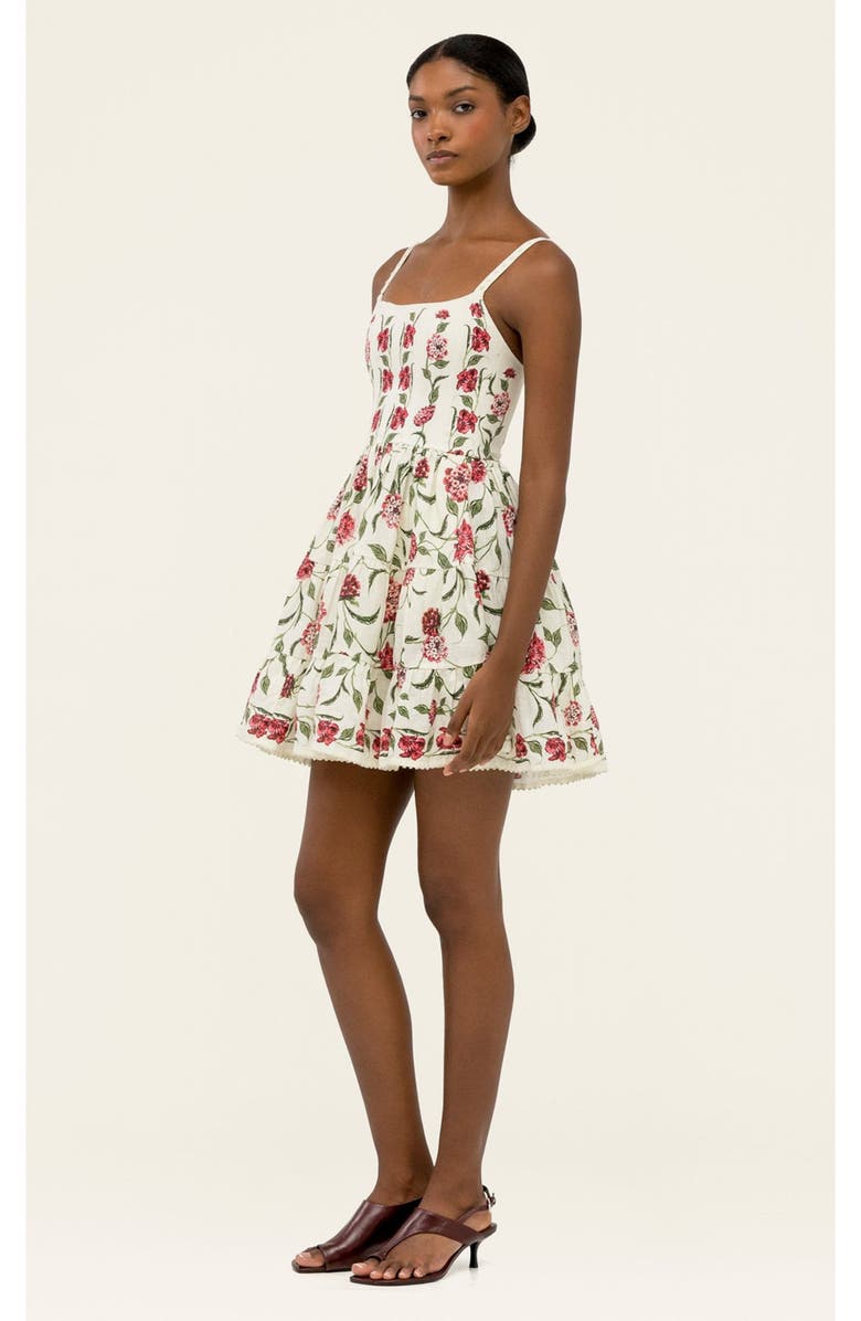 Agua by Agua Bendita Granadilla Quebrada Mini Dress, Alternate, color, Multi