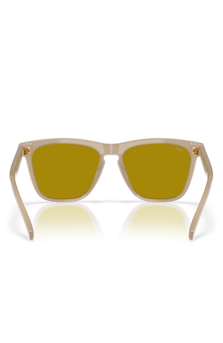 Costa Del Mar Ulu 56mm Mirrored Square Sunglasses, Alternate, color, Sea Foam/ Sunrise Silver 580G