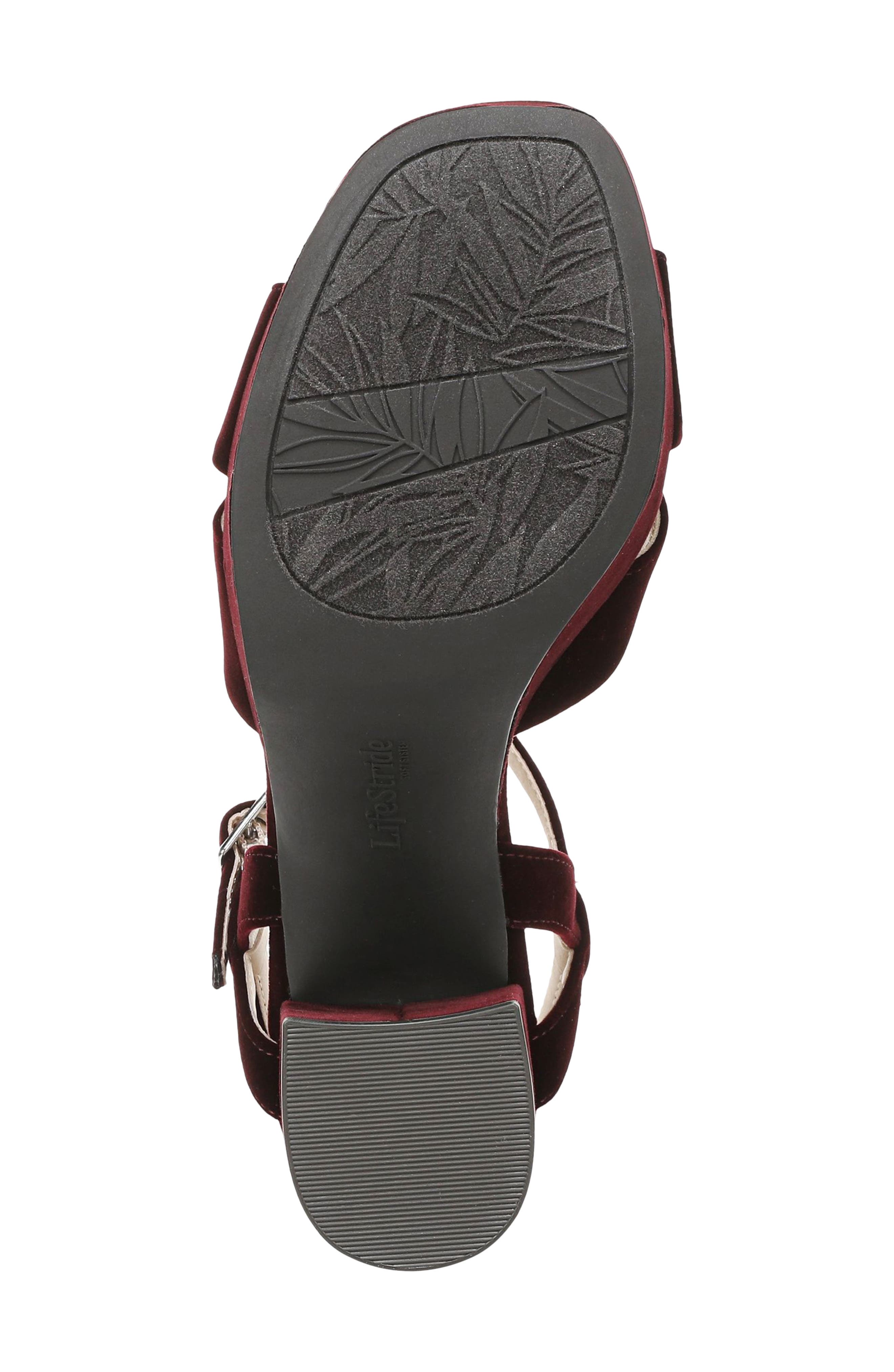 Alice Platform Sandal - Wide Widths Available, Alternate, color, CHOCO PLUM