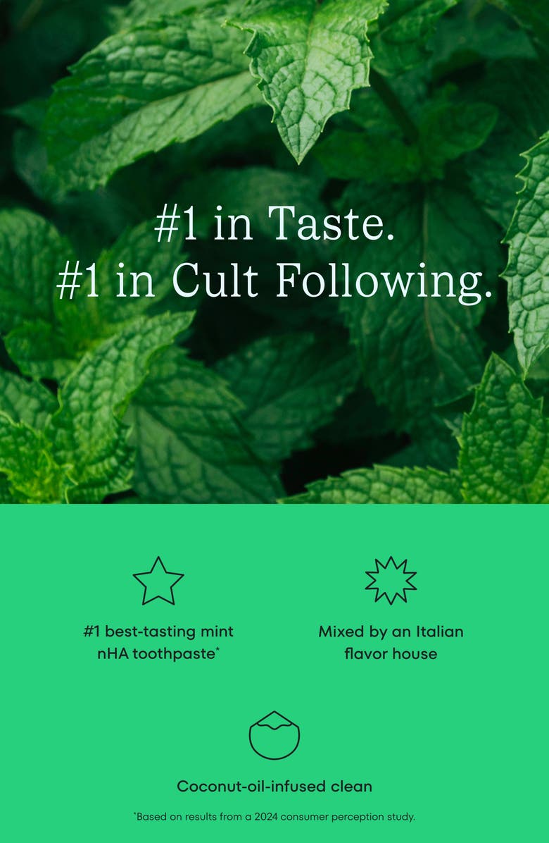 COCOLAB Cocoshine Whitening Toothpaste, Alternate, color, Delightful Mint