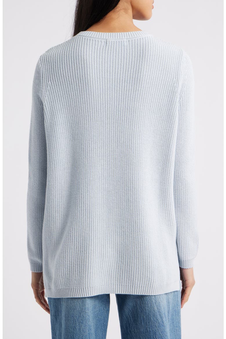 Emma High-Low Sweater, Alternate, color, ARCTIC ICE