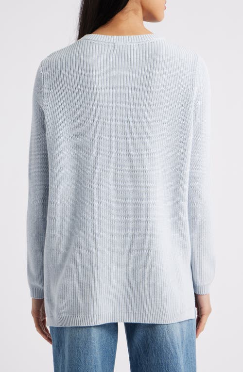 525 Emma High-low Sweater In Arctic Ice