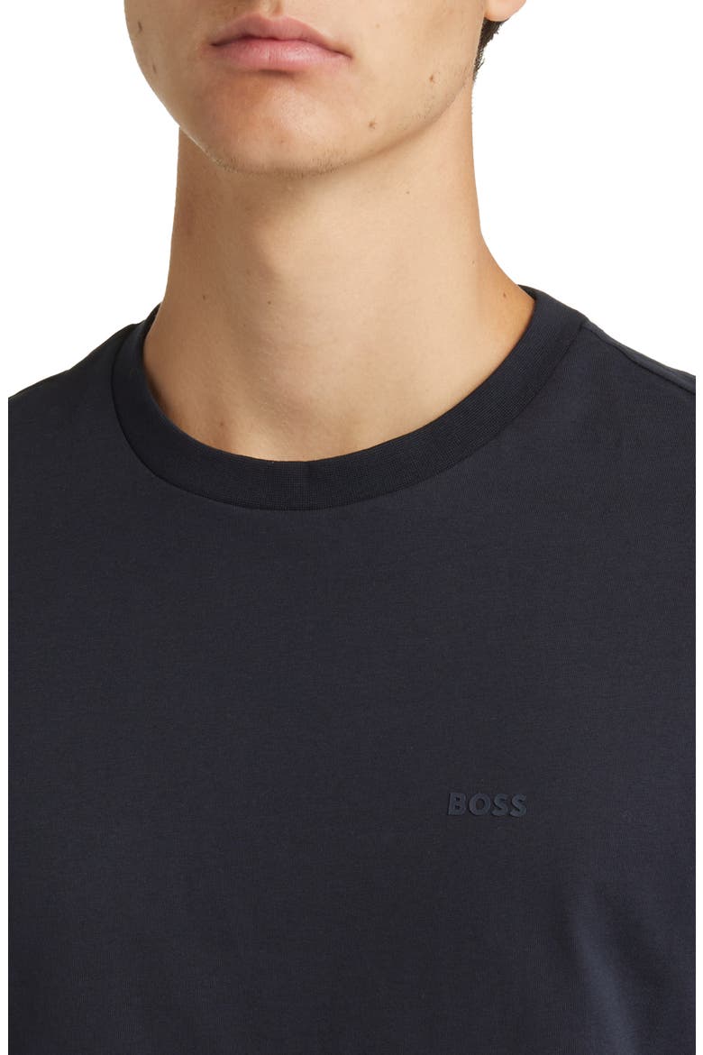 Thompson Solid T-Shirt, Alternate, color, DK BU