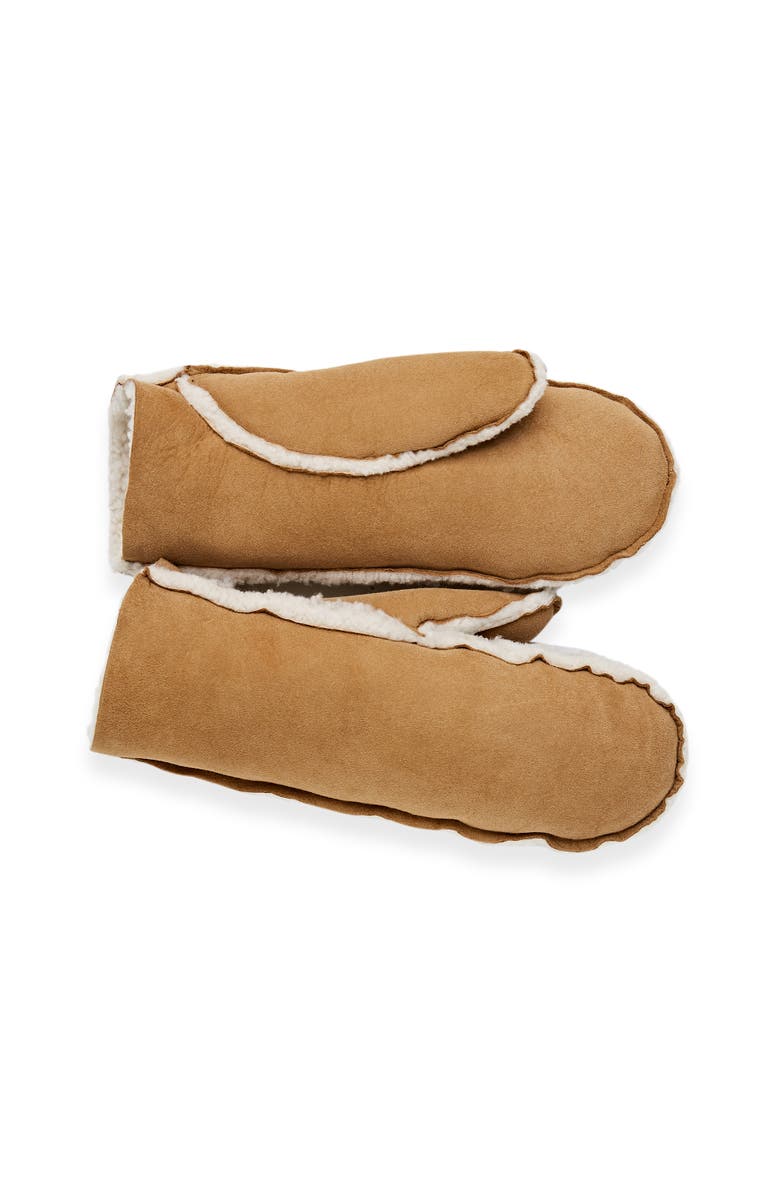 Celtic & Co. British Sheepskin Mitts, Alternate, color, Spice