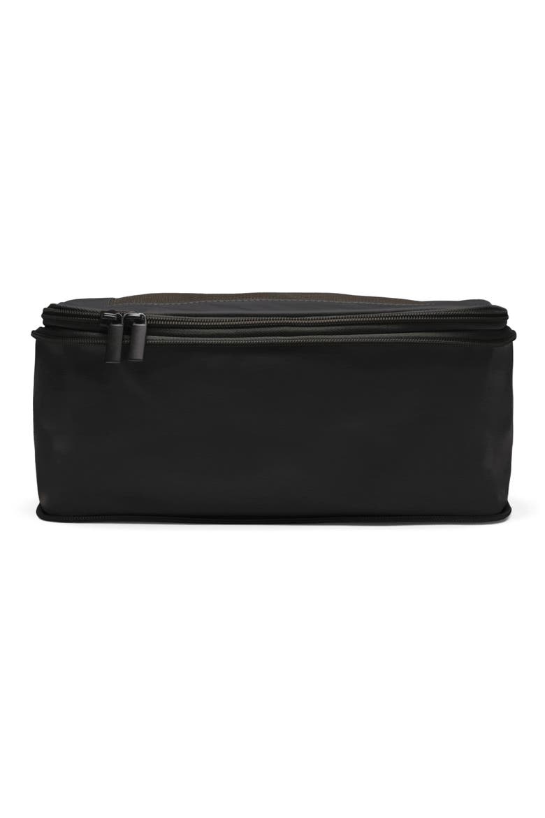 Set of 4 Compressible Packing Cubes, Alternate, color, BLACK