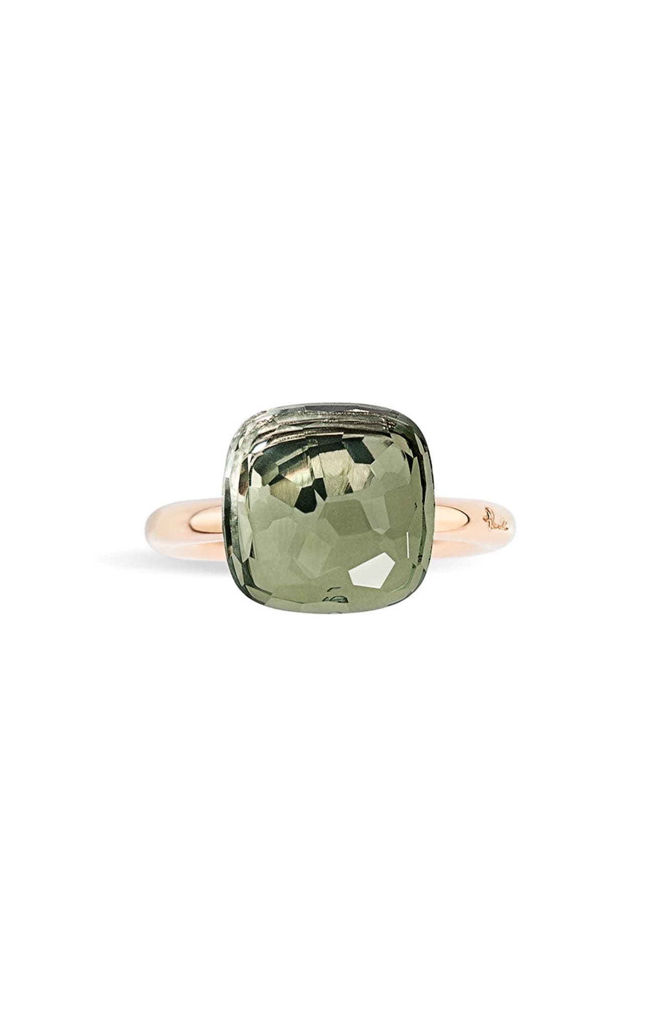 Pomellato Nudo Classic Ring In Green