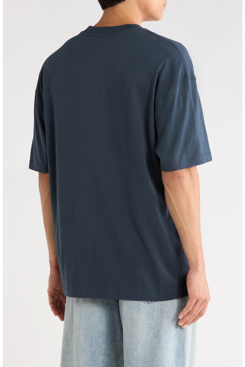 Ven Oversized Cotton T-Shirt, Alternate, color, MOONSTONE BLUE