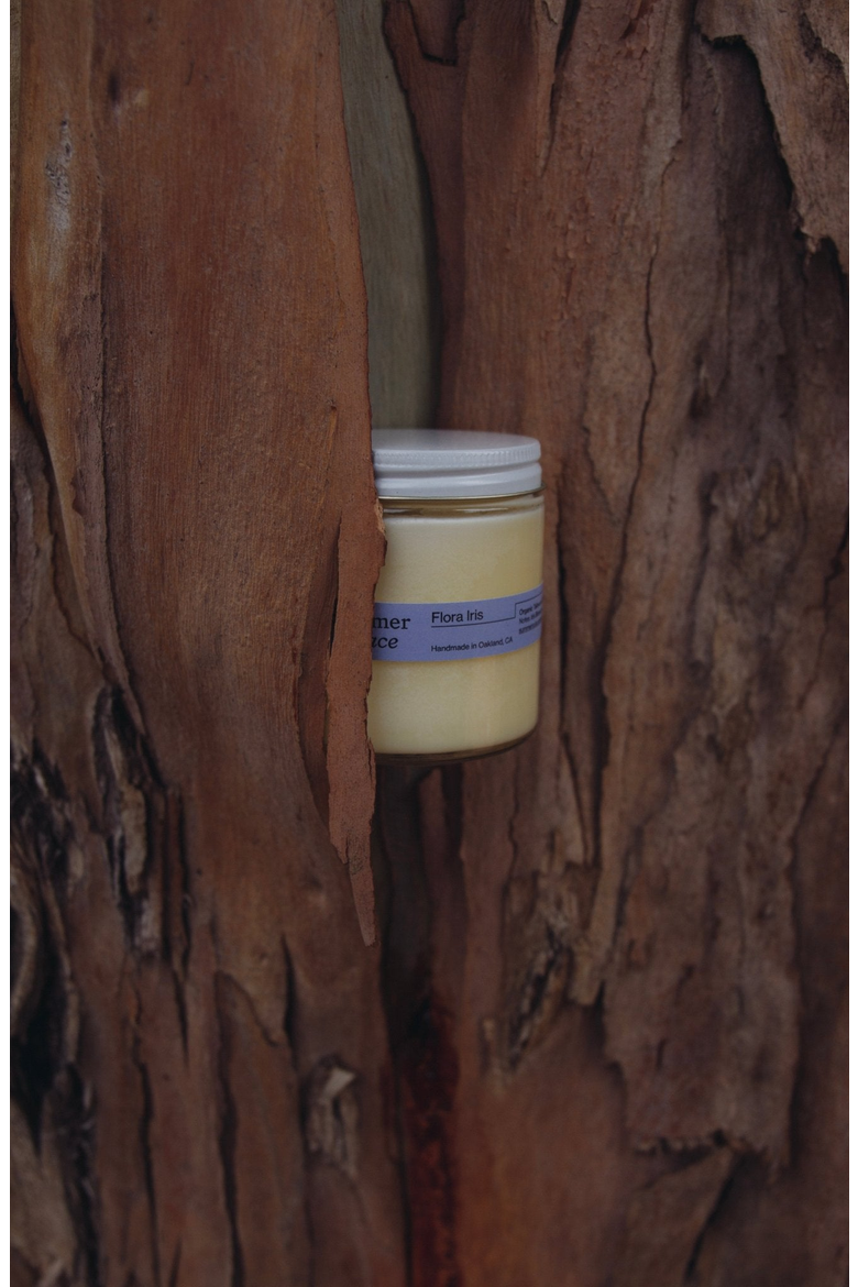 Flora Iris Candle, Alternate, color, Pale Yellow