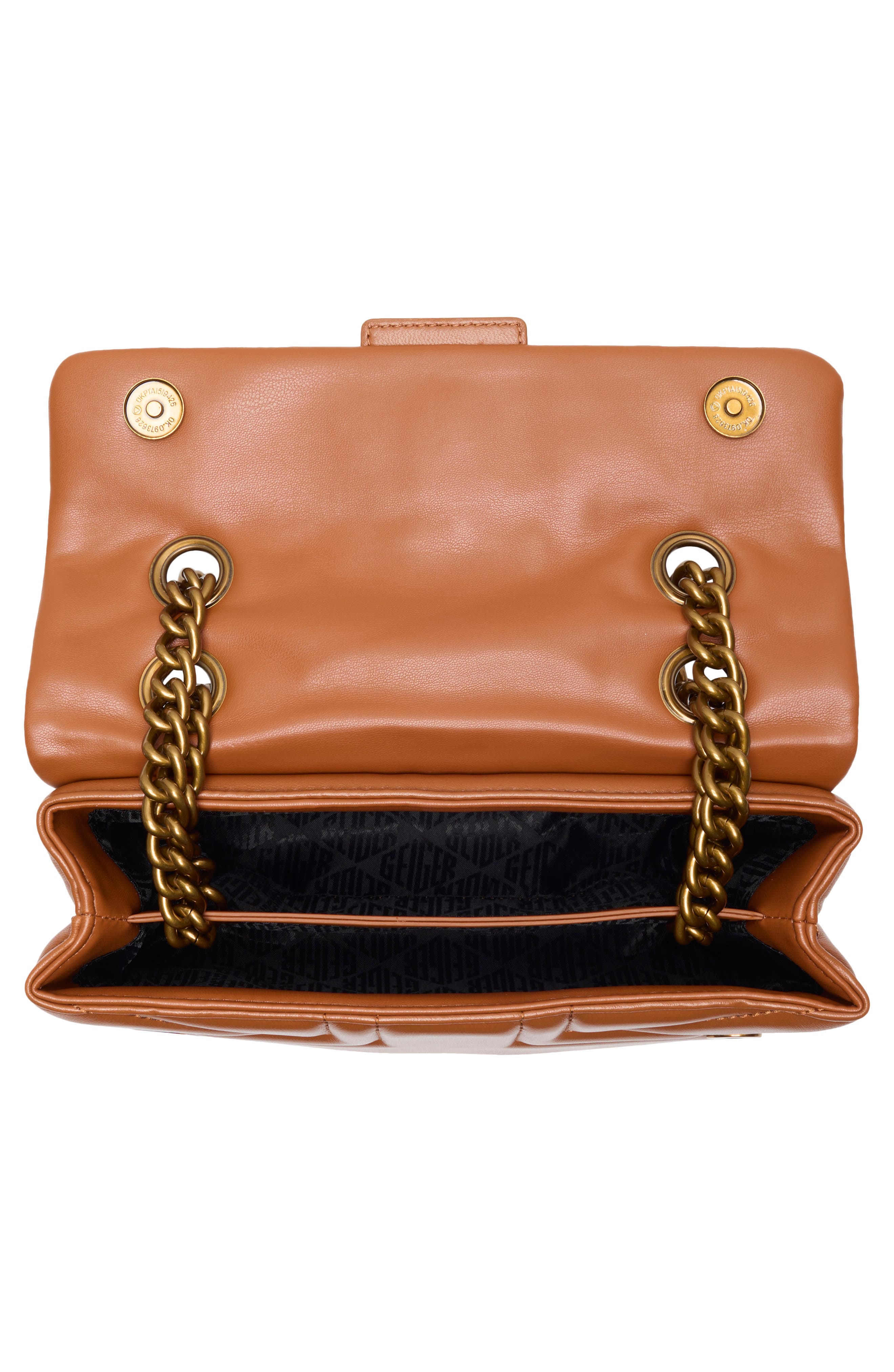 Kurt Geiger London Union Jack Leather Crossbody Bag, Alternate, color, Light/Pastel Brown