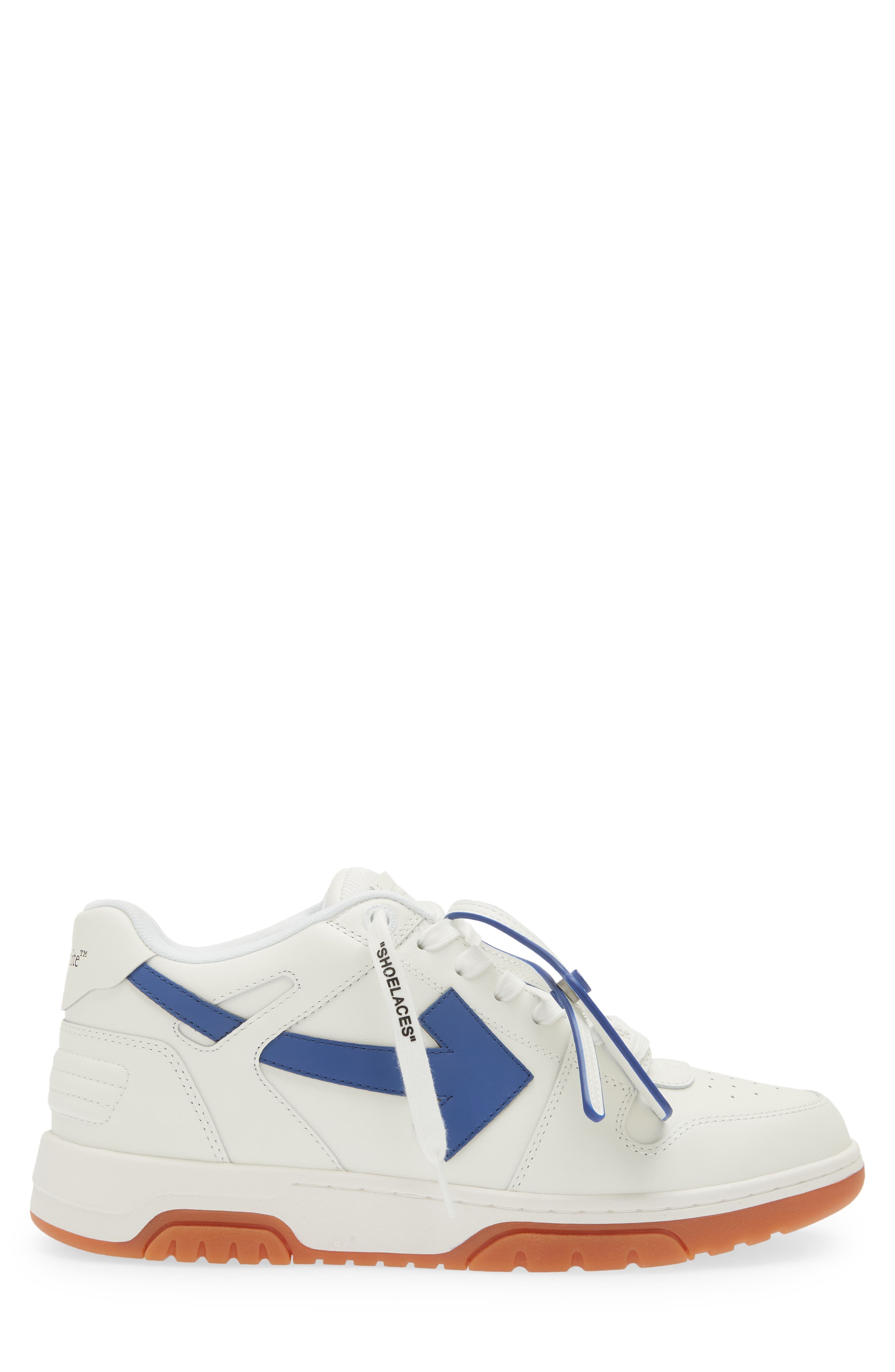 Off-White Out of Office Sneaker, Alternate, color, White - Blue