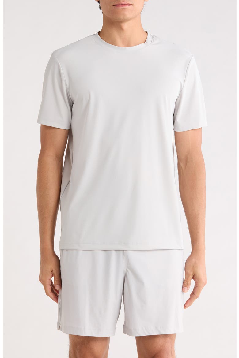Four-Way Stretch Flex Track T-Shirt, Main, color, LUNAR DUST
