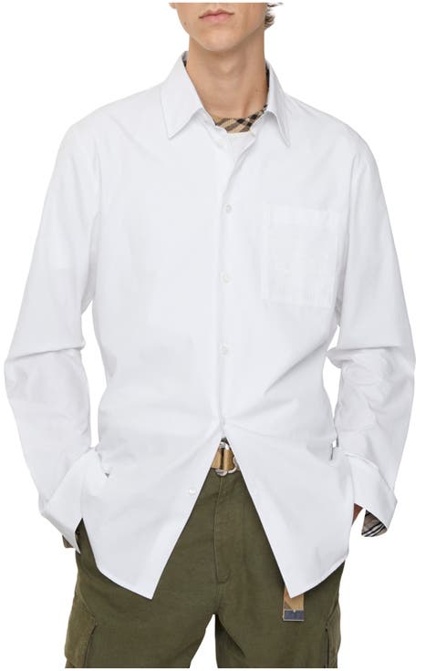 Regular Fit Cotton Poplin Shirt