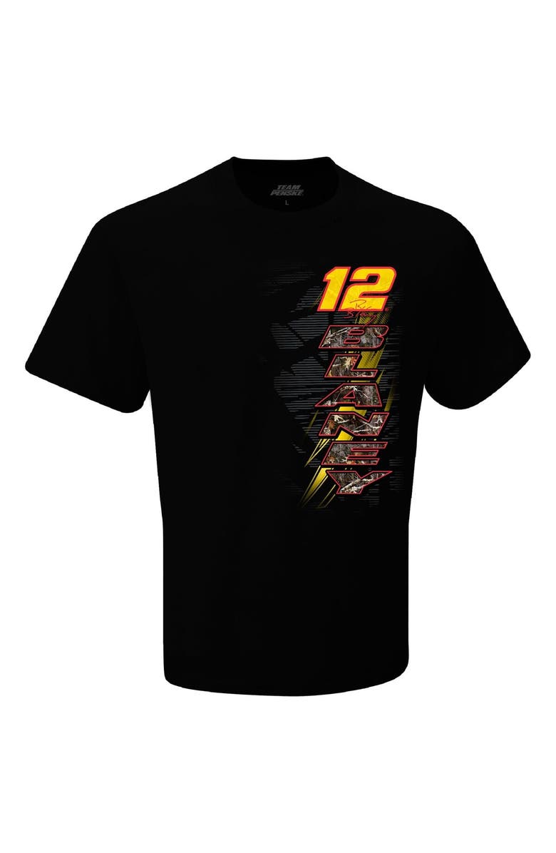 TEAM PENSKE Men's Team Penske  Black Ryan Blaney Menards Camo T-Shirt, Alternate, color, 