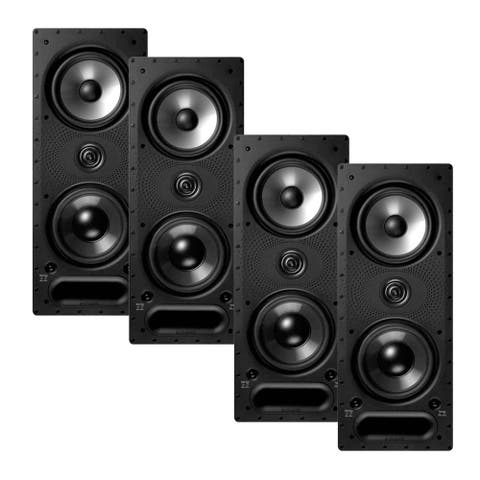 265-LS Vanishing In Wall 3 Way Speakers (4 Pack)